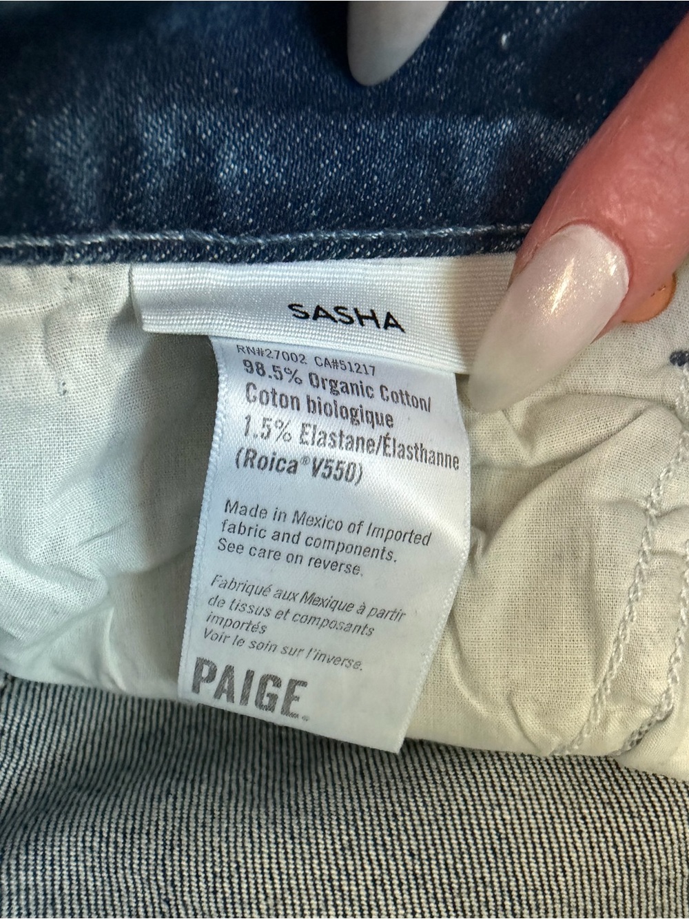 PAIGE Sasha Wide Leh Jeans - 34” inseam - Picture 3 of 4